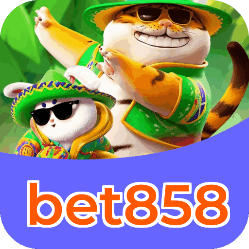 Interface do aplicativo bet858 mostrando jogos disponíveis no iOS e Android